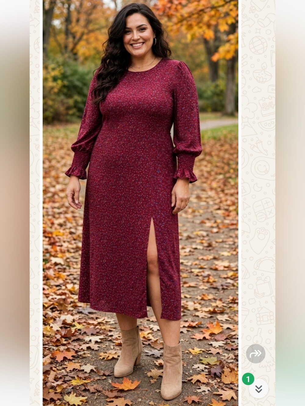 Long Sleeve Midi Dress